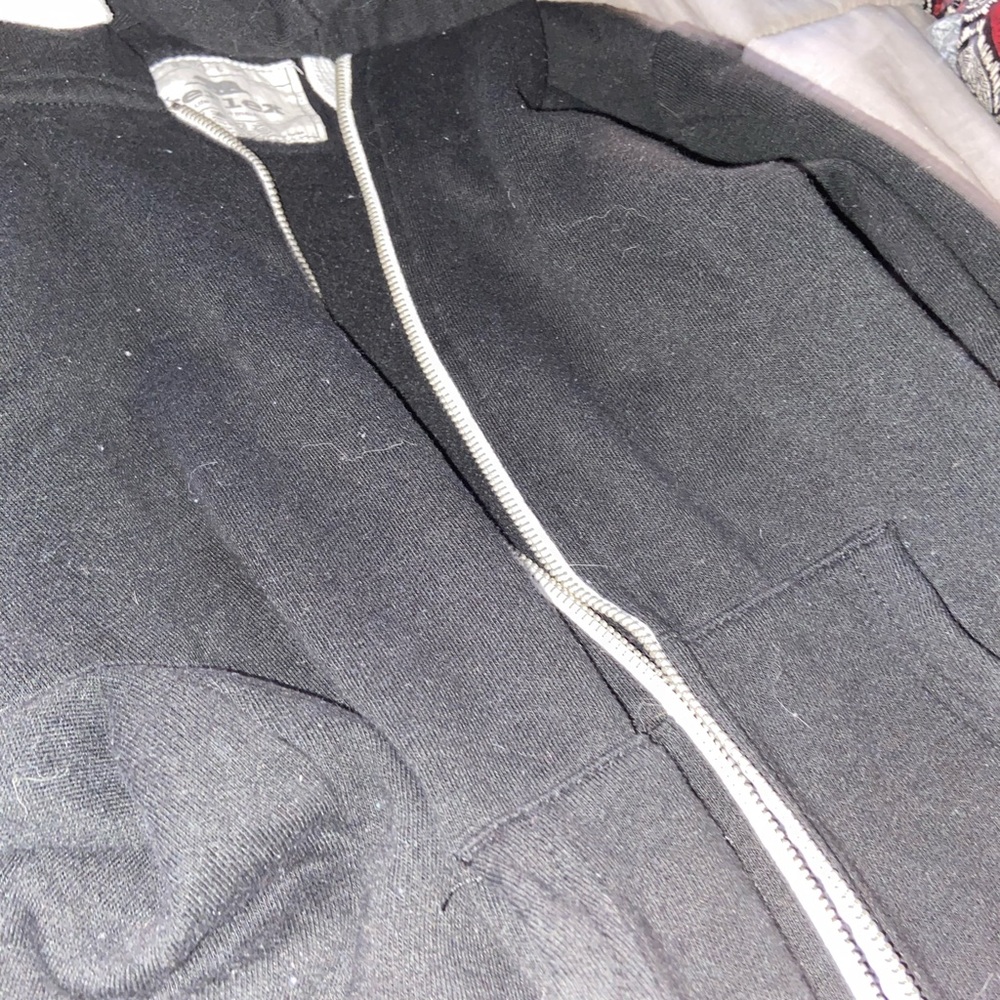 Black hoodie